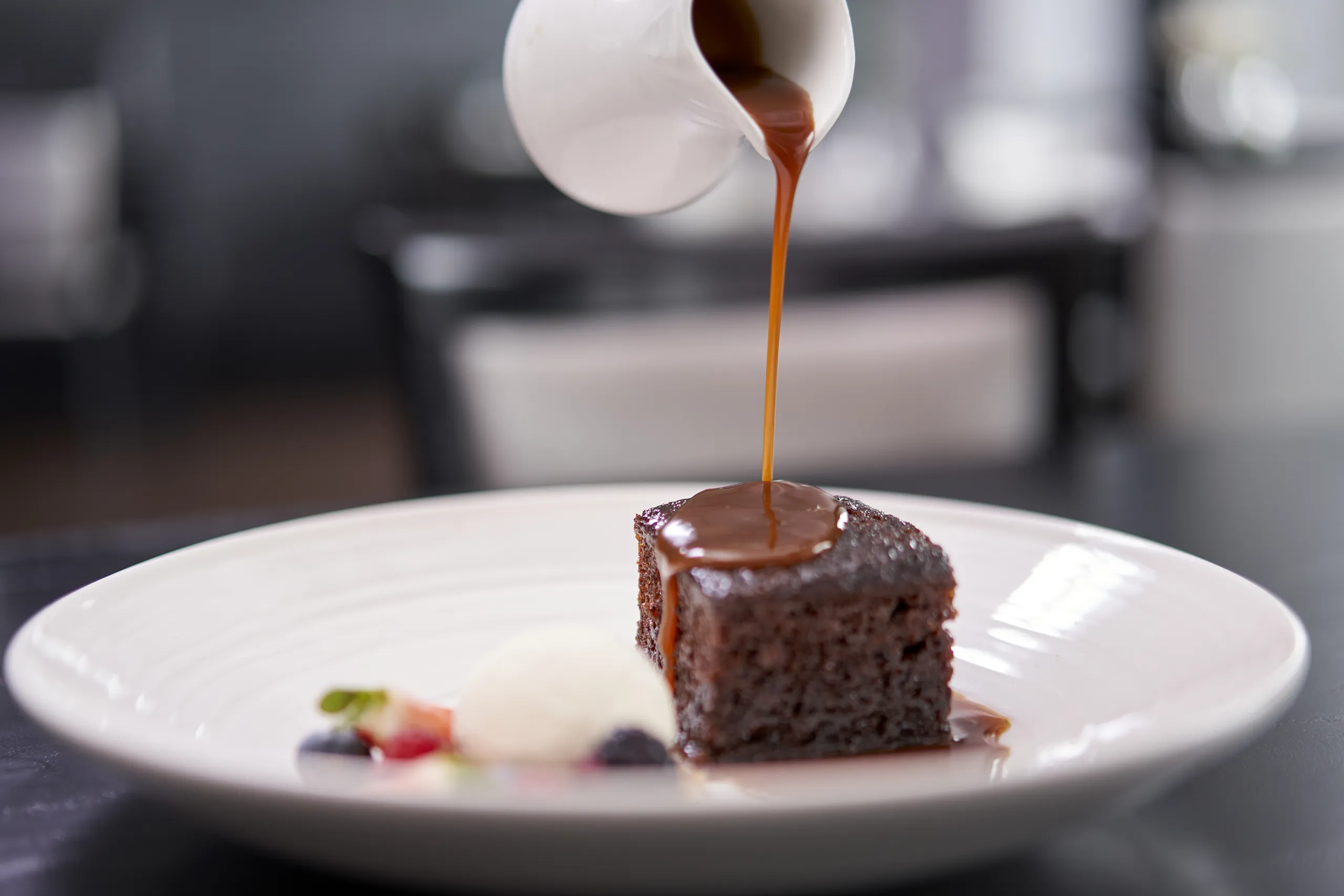 The Birds Famous Sticky Toffee Pudding